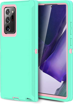 Galaxy Note 20 Ultra Heavy Duty Protective Case (Plum/Light Pink) - Redpepper Cases