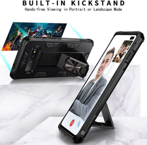 Galaxy S10 Plus Heavy Duty Shockproof Kickstand Case - Redpepper Cases