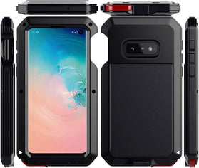 Galaxy S10e Case Marrkey Full-Body Heavy Duty Layer Protector - Black - Redpepper Cases