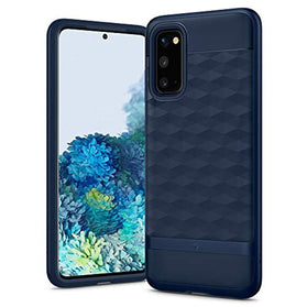 Galaxy S20 Case 3D Pattern Design Midnight Blue