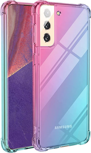 Galaxy S21 Case Crystal Clear Protective Cell Phone Back Cover 4 Corners - Redpepper Cases