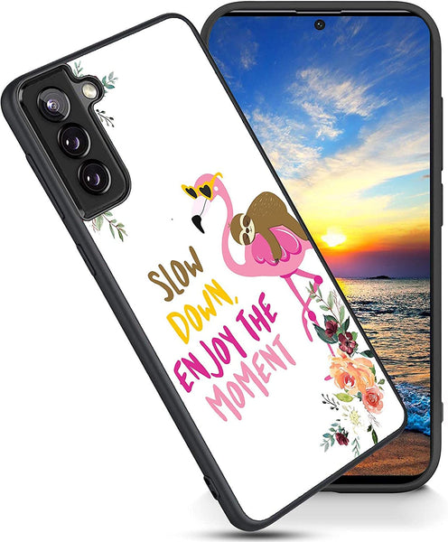 cute-sloth-and-flamingo