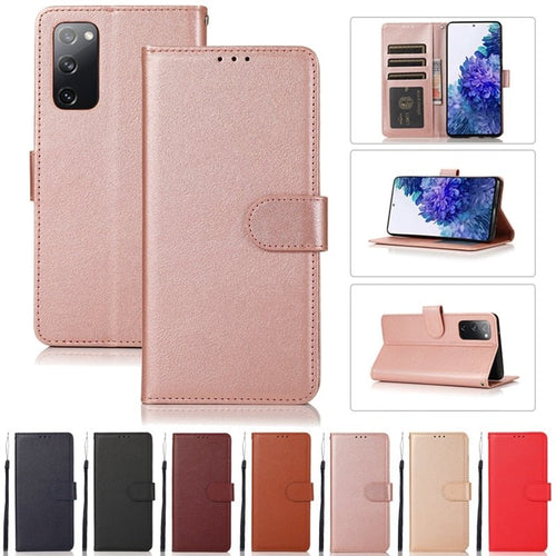 Galaxy S21 Plus/Ultra/FE Wallet Leather Case