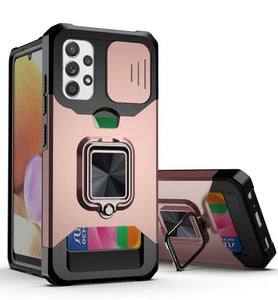 Galaxy S21 Ring Magnetic Camera Protection Armor Shockproof Case