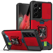 Load image into Gallery viewer, Galaxy S21 Ring Magnetic Camera Protection Armor Shockproof Case