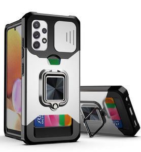 Galaxy S21 Ring Magnetic Camera Protection Armor Shockproof Case