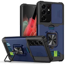 Load image into Gallery viewer, Galaxy S21 Ring Magnetic Camera Protection Armor Shockproof Case