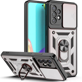 Galaxy S21 Ultra Military Grade Ring Kickstand Case