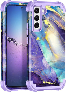 Galaxy S22 Plus 5G Three Layer Heavy Duty Shockproof Protective Case - Redpepper Cases