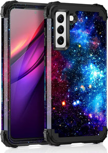 Galaxy S22 Plus 5G Three Layer Heavy Duty Shockproof Protective Case - Redpepper Cases