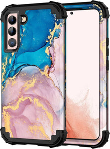 Galaxy S22 Plus 5G Three Layer Heavy Duty Shockproof Protective Case - Redpepper Cases