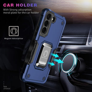 Galaxy S22 Plus Military Grade Drop Ring Kickstand Case - Redpepper Cases