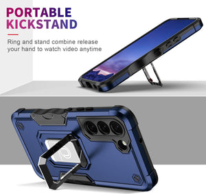 Galaxy S22 Plus Military Grade Drop Ring Kickstand Case - Redpepper Cases
