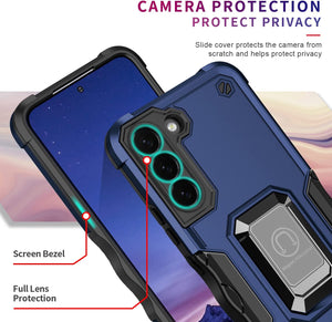 Galaxy S22 Plus Military Grade Drop Ring Kickstand Case - Redpepper Cases