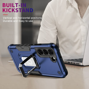 Galaxy S22 Plus Military Grade Drop Ring Kickstand Case - Redpepper Cases