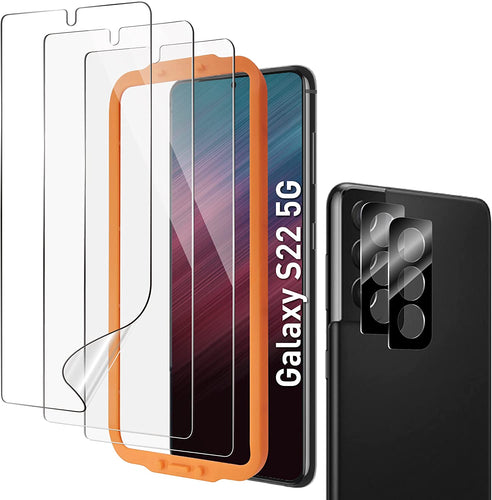 Galaxy S22 Screen Protector & Camera Samsung Lens Protector - Redpepper Cases