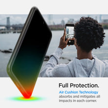 Load image into Gallery viewer, Galaxy S22 Spigen Neo Hybrid Designed Gunmetal Case - Redpepper Cases
