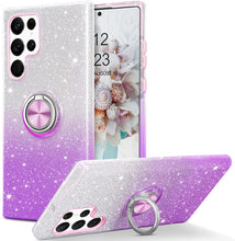Load image into Gallery viewer, Galaxy S22 Ultra Bling Sparkly Glitter Case - Redpepper Cases