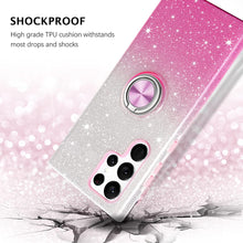Load image into Gallery viewer, Galaxy S22 Ultra Bling Sparkly Glitter Case - Redpepper Cases