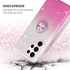 Galaxy S22 Ultra Bling Sparkly Glitter Case - Redpepper Cases
