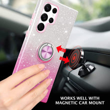 Load image into Gallery viewer, Galaxy S22 Ultra Bling Sparkly Glitter Case - Redpepper Cases