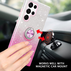 Galaxy S22 Ultra Bling Sparkly Glitter Case - Redpepper Cases