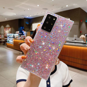 Galaxy S22 Ultra Cute Sparkle Bling Glitter Case - Redpepper Cases