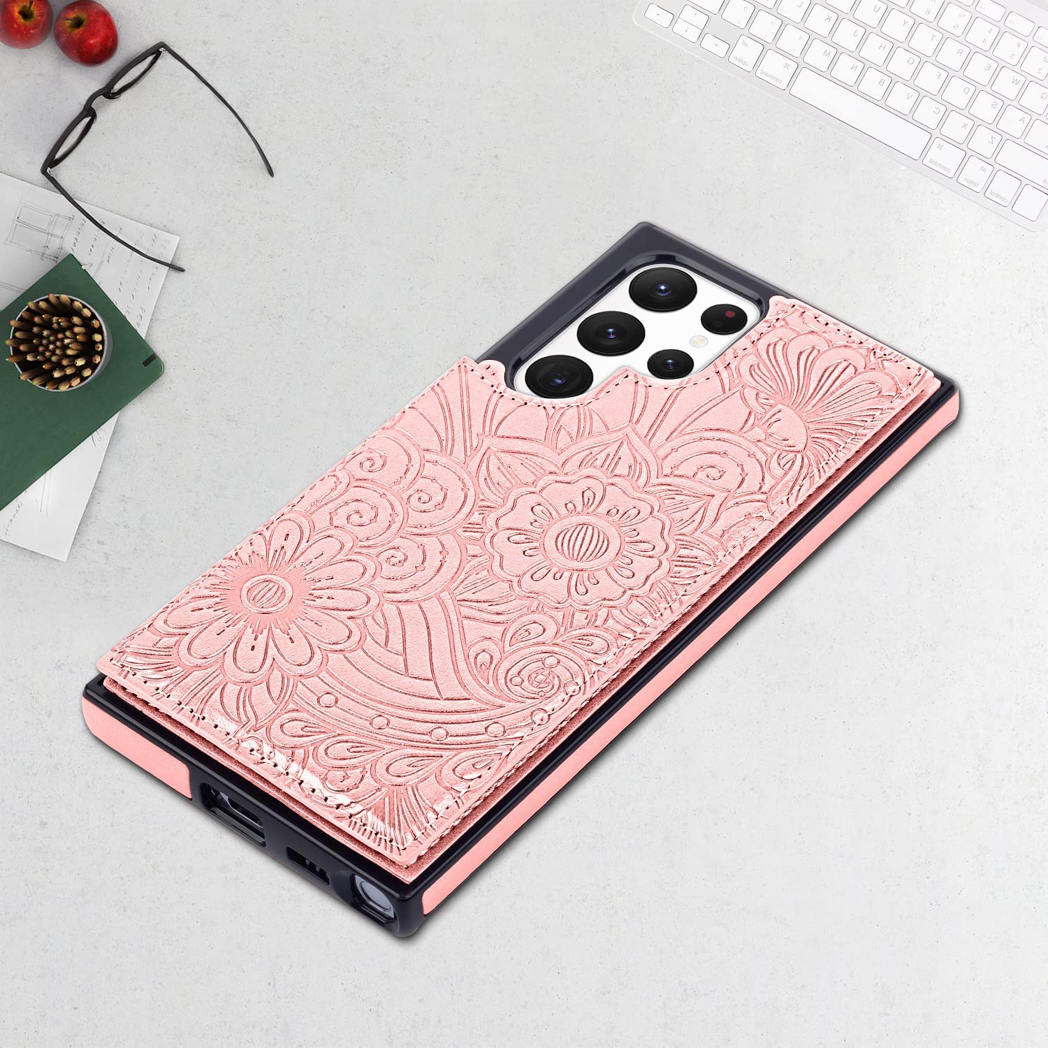 Girl wallet phone case top