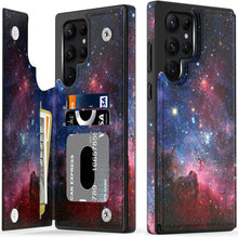 Load image into Gallery viewer, Galaxy S22 Ultra Leather Wallet Case - Redpepper Cases