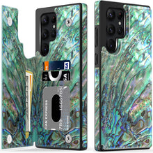 Load image into Gallery viewer, Galaxy S22 Ultra Leather Wallet Case - Redpepper Cases