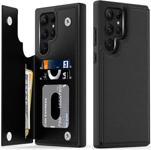 Galaxy S22 Ultra Leather Wallet Case - Redpepper Cases