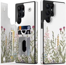 Load image into Gallery viewer, Galaxy S22 Ultra Leather Wallet Case - Redpepper Cases