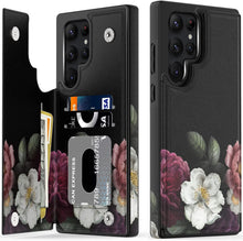 Load image into Gallery viewer, Galaxy S22 Ultra Leather Wallet Case - Redpepper Cases