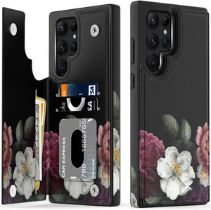 Galaxy S22 Ultra Leather Wallet Case - Redpepper Cases
