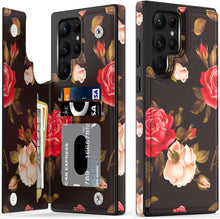 Load image into Gallery viewer, Galaxy S22 Ultra Leather Wallet Case - Redpepper Cases