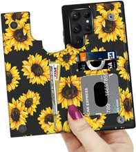 Load image into Gallery viewer, Galaxy S22 Ultra Leather Wallet Case - Redpepper Cases