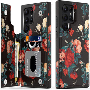 Galaxy S22 Ultra Leather Wallet Case - Redpepper Cases