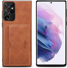 Load image into Gallery viewer, Galaxy S22 Ultra Leather Wallet Case - Redpepper Cases