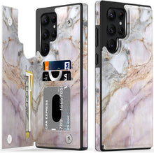 Load image into Gallery viewer, Galaxy S22 Ultra Leather Wallet Case - Redpepper Cases