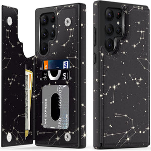 Galaxy S22 Ultra Leather Wallet Case - Redpepper Cases