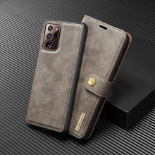 Load image into Gallery viewer, Galaxy S22 Ultra Luxury Leather Magnetic Wallet Phone Case