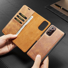 Load image into Gallery viewer, Galaxy S22 Ultra Luxury Leather Magnetic Wallet Phone Case