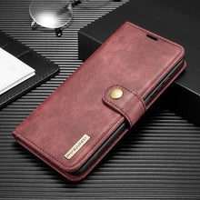 Load image into Gallery viewer, Galaxy S22 Ultra Luxury Leather Magnetic Wallet Phone Case