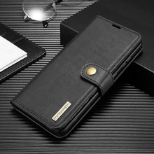 Load image into Gallery viewer, Galaxy S22 Ultra Luxury Leather Magnetic Wallet Phone Case