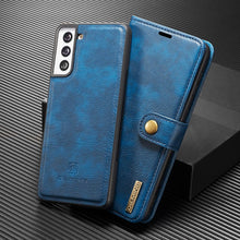 Load image into Gallery viewer, Galaxy S22 Ultra Luxury Leather Magnetic Wallet Phone Case