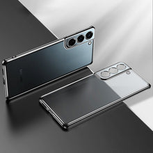 Load image into Gallery viewer, Galaxy S22 Ultra Luxury Transparent Soft Silicone Clear Camera Protection Cover Case - Redpepper Cases