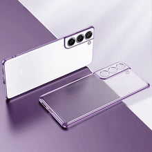 Load image into Gallery viewer, Galaxy S22 Ultra Luxury Transparent Soft Silicone Clear Camera Protection Cover Case - Redpepper Cases