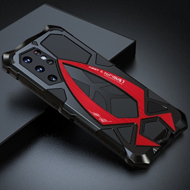 Galaxy S22 Ultra Shockproof Armor Metal Case