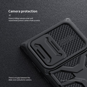 Galaxy S22 Ultra Shockproof Carbon Fiber Phone Case