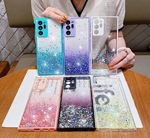 Galaxy S22 Ultra Sparkle Glitter Clear Phone Case - Redpepper Cases